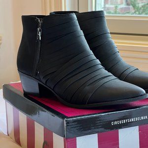 Brand New Black Sam Edelman Circus Holden Ankle Bootie Boot
